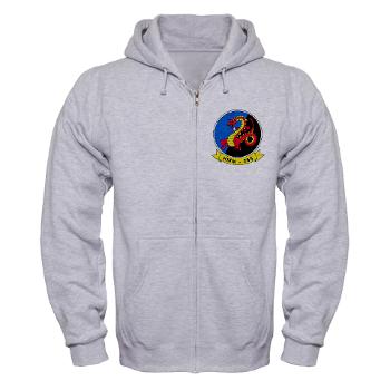 MMHS268 - A01 - 03 - Marine Medium Helicopter Squadron 268 - Zip Hoodie